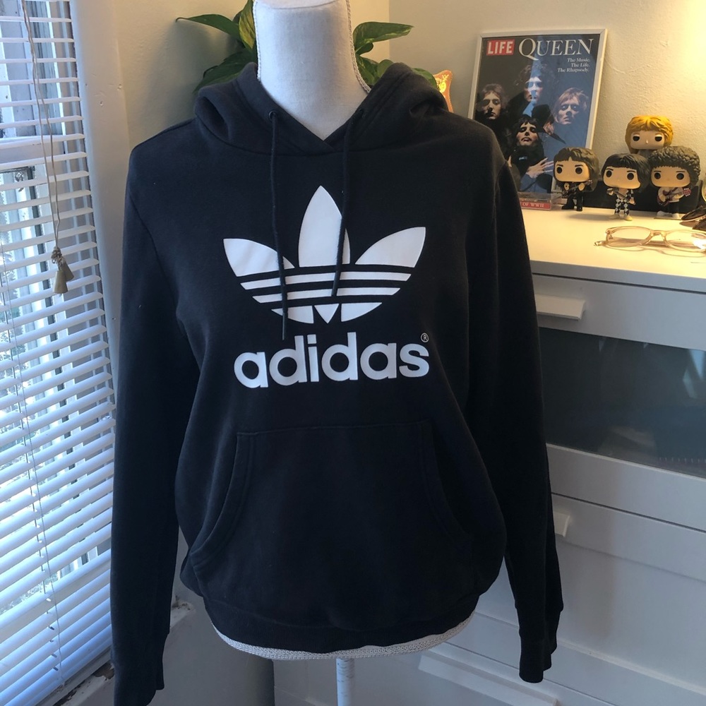 Black adidas hoodie